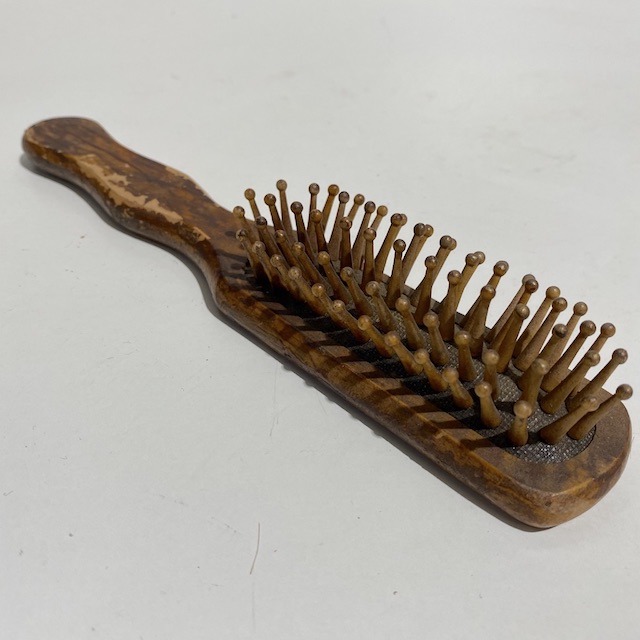 HAIR BRUSH, Vintage Wooden